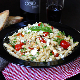 Summer Cherry Tomato Pasta Salad - Recipe photo by Runcible Eats