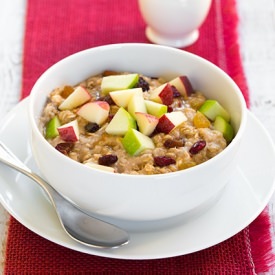 Fall Spiced Apple Oatmeal - Recipe photo by cooking classy