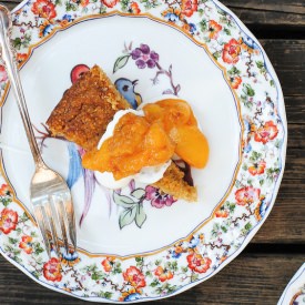 Almond and Cornmeal Cake - Recipe photo by tartletsweets