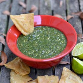 Tomatillo Salsa - Recipe photo by Biz