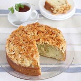 Moroccan Honey and Mint Syrup Cake - Recipe photo by The_Cookie_Fairy