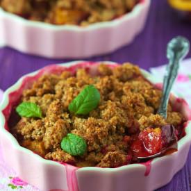 Plum Crumble - Recipe photo by Just My Delicious