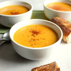 Roasted Butternut Squash Soup - Recipe photo by recipesfromapantry