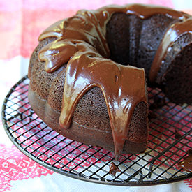 Chocolate Fudge Bundt Cake - Recipe photo by DishinWithRebelle