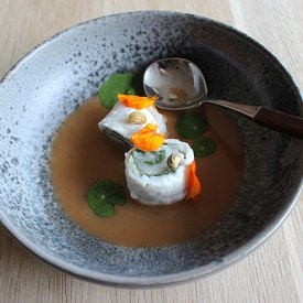 Turbot in Bisque - Recipe photo by GASTROmad