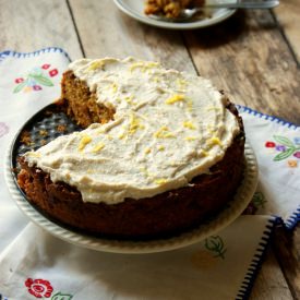 Healthier Carrot Cake - Recipe photo by Joasia Domowe Frykasy