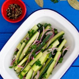 2 Hour Cucumber Pickles - Recipe photo by heinstirred