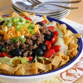 Penny’s Taco Salad - Recipe photo by webicurean