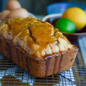 Rum Raisin Cake with Rum Glaze - Recipe photo by Immaculatebites