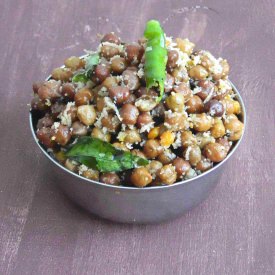 Black Chick Peas | Chana sundal - Recipe photo by Nitha Kitchen