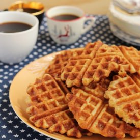 Liege Waffles - Recipe photo by Sarah-TheSugarHit