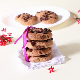 Chocolate Nankhatai - Recipe photo by Flavors of Mumbai