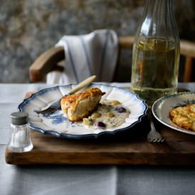 Chicken with Grapes, Honey and Garlic - Recipe photo by Somewhere Ove The Kitchen