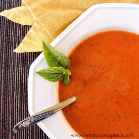 Roasted Tomato Soup - Recipe photo by Healthyideasplace