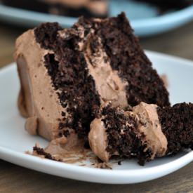 Decadent Chocolate Cake - Recipe photo by mykitchencafe