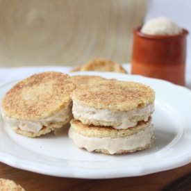 Snickerdoodle Ice Cream Sandwiches - Recipe photo by itsybitsyfoodies