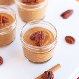 Pumpkin Pie Pudding - Recipe photo by meatified
