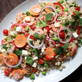 Israeli Couscous Salad - Recipe photo by chitra