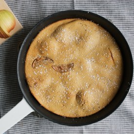 Cider + Honeycrisp Puffed Pancake - Recipe photo by dollyandoatmeal