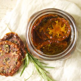 Sun-Dried Tomatoes with Herbs - Recipe photo by RelishingIt