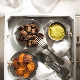 Spicy Beef Bites - Recipe photo by olibiakos