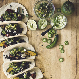 Smoky Lentil Tacos - Recipe photo by chickiephi