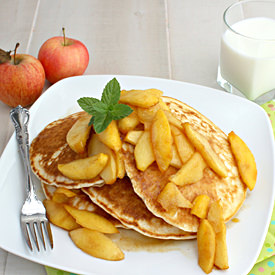 Apple Pie Pancake Topping - Recipe photo by Kitchen Simmer