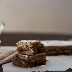 Crème de Marrons Blondies - Recipe photo by bluelij