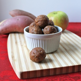 No Bake Sweet Potato & Apple Bites - Recipe photo by Zest &amp; Zeal