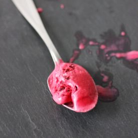 Black Raspberry Ice Cream - Recipe photo by autumn