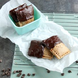 Chocolate Dipped Pumpkin PopTarts - Recipe photo by happyfoodhealthylife