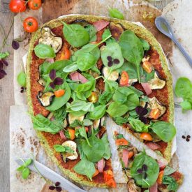 Broccoli Pizza - Recipe photo by A tasty love story