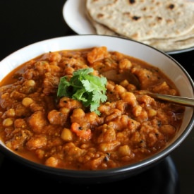 Chana Masala (Chickpea Curry) - Recipe photo by A Recipe For Gluttony