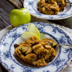 Easy Apple Bread Pudding - Recipe photo by redpathsugar