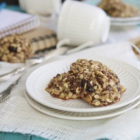 Oatmeal Raisin Quinoa Cookies - Recipe photo by Running to the Kitchen