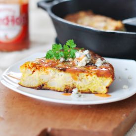 Buffalo Cauliflower Fritatta - Recipe photo by asunshinyday