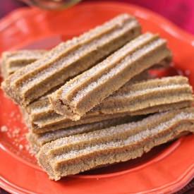 Healthy Homemade Churros, Baked! - Recipe photo by dessertswithbenefits