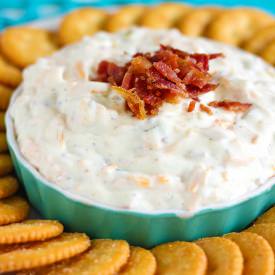 Bacon Jalapeno Ranch Dip - Recipe photo by MandysRecipeBox