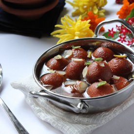 Paneer Gulab Jamun - Recipe photo by Flavors of Mumbai