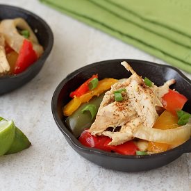 Slow Cooker Chicken Fajitas - Recipe photo by LowCarbOneDay