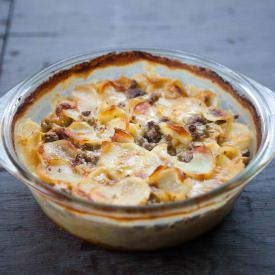 Beef Au Gratin Casserole - Recipe photo by teacher-chef