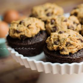Healthy Cookie Dough Cupcakes - Recipe photo by Corinanielsen