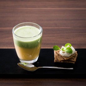 Swede Soup & Corn Salad - Recipe photo by Bert007