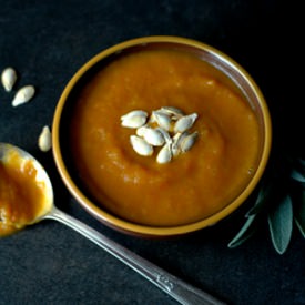 Roasted Butternut Squash Soup - Recipe photo by alocalchoice