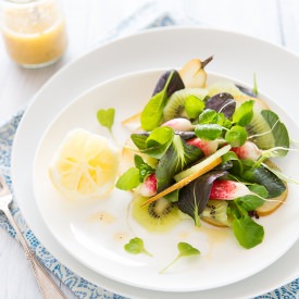 Kiwi & Pear Salad - Recipe photo by twoloves