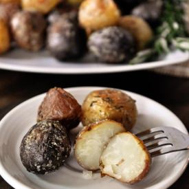 Salt Crusted Potatoes - Recipe photo by mykitchencafe