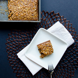 Maple Walnut Squares - Recipe photo by dailywaffle