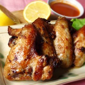 Airfried Ginger Wings - Recipe photo by budgetpantry.com