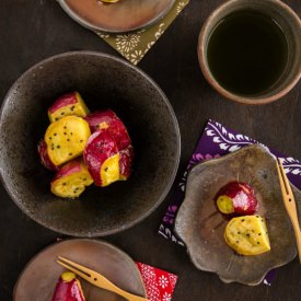 Japanese Candied Sweet Potatoes - Recipe photo by Just One Cookbook