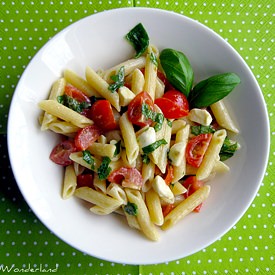 Pasta Tricolore - Recipe photo by Wonderland